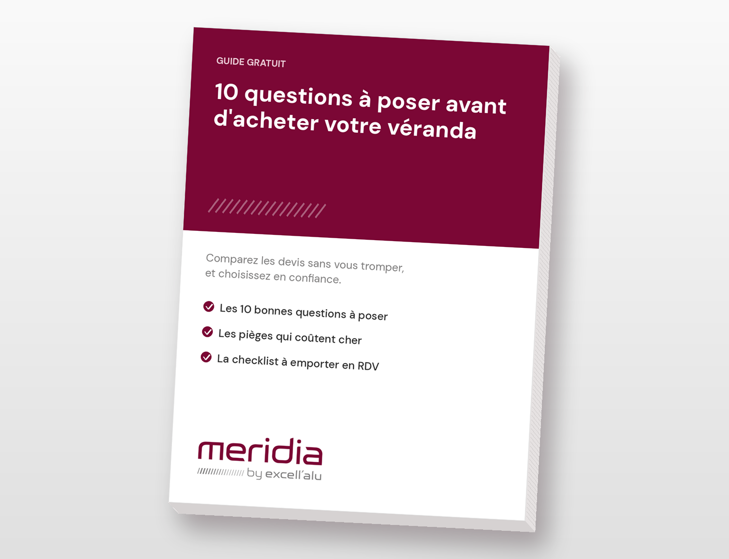 Couverture du guide : 10 questions à poser avant d'acheter votre véranda